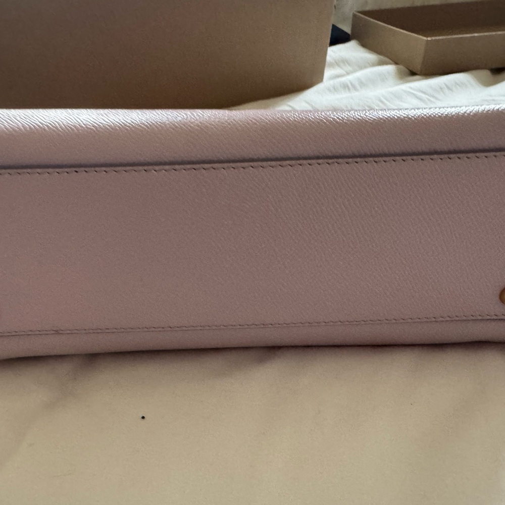 Floral Print Handbag - Pink and Blue - Picture 7 of 9